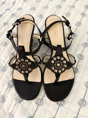 Coach Harper Slingback Wedge Heel